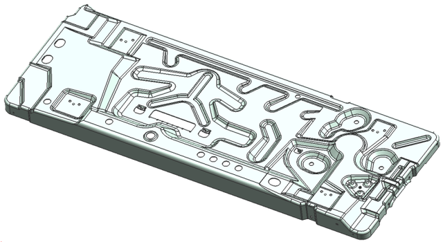 Air Conditioner Bottom Frame Stamping Mold