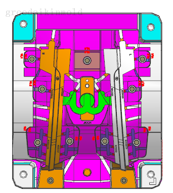 car lens injection mold