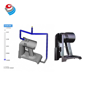 Spray-free Vacuum Cleaner Housing Injection Mold