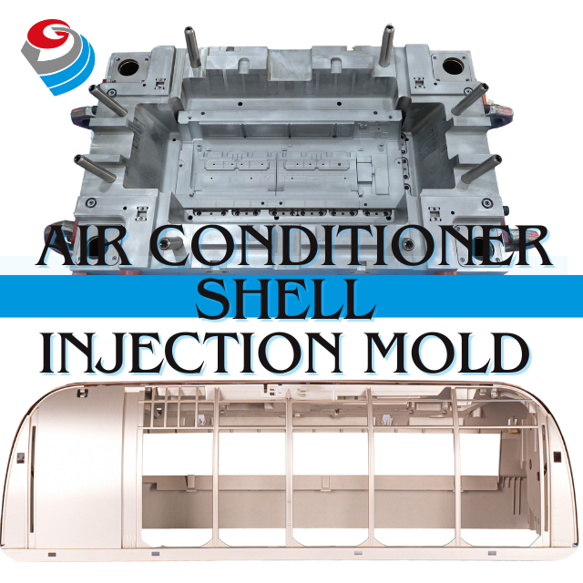 Air Conditioner Front Grille Injection Mold