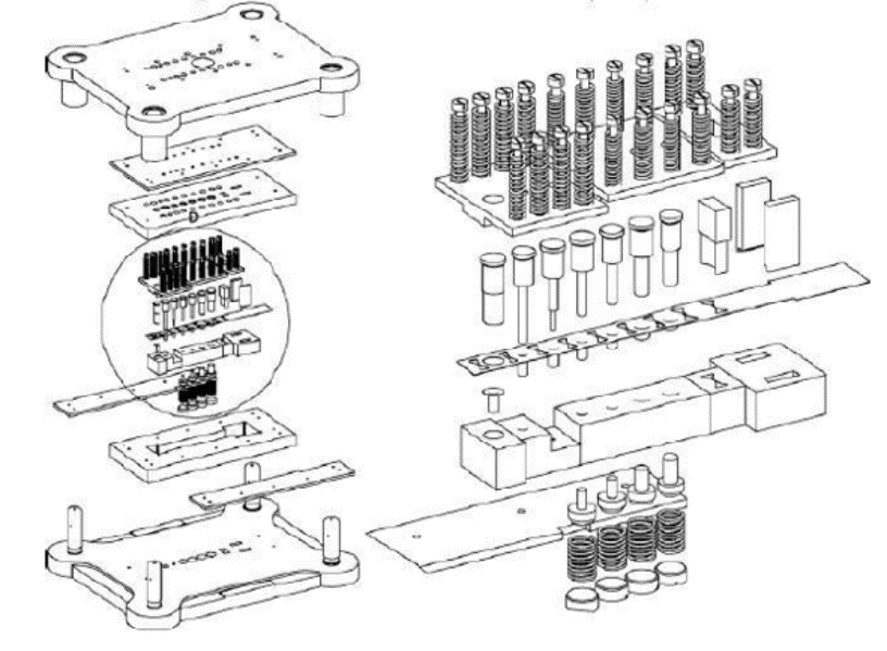 模具分解图