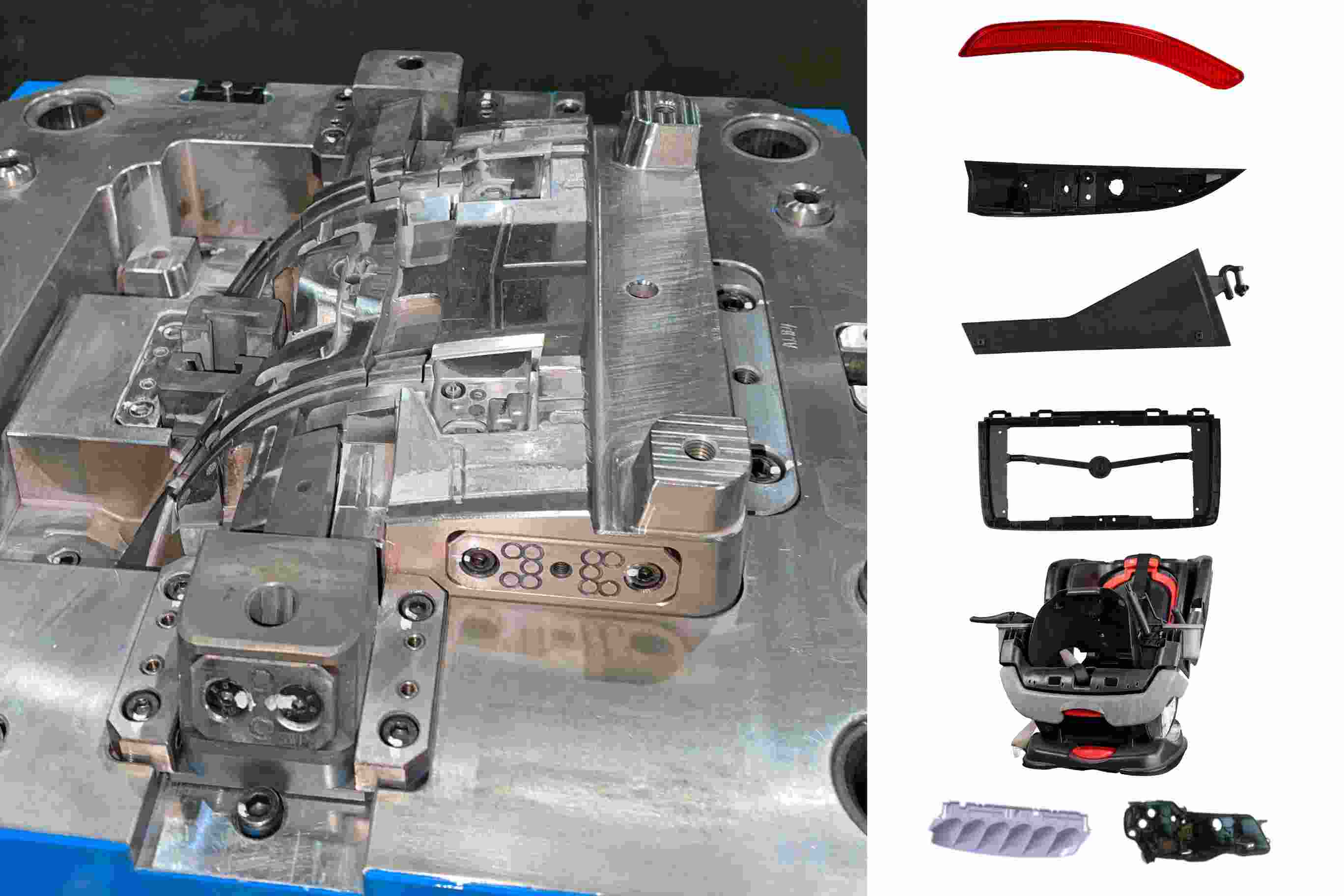 Automotive injection mold
