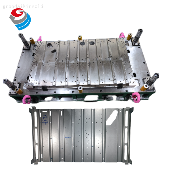 AC bottom panel stamping die